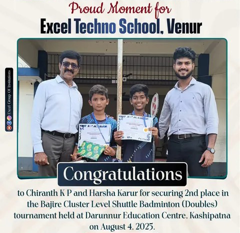 NEET Topper 2025 - Excel PU College